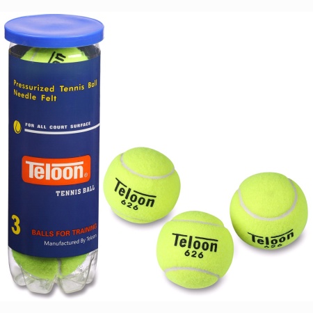 Купить Мяч для большого тенниса Teloon 626Т Р3  (3 шт) в Благовещенске 