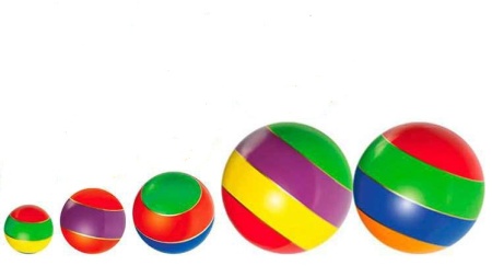 Купить Мячи резиновые (комплект из 5 мячей различного диаметра) в Благовещенске 
