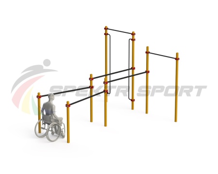 Купить Спортивный комплекс для инвалидов-колясочников WRK-D19_76mm в Благовещенске 