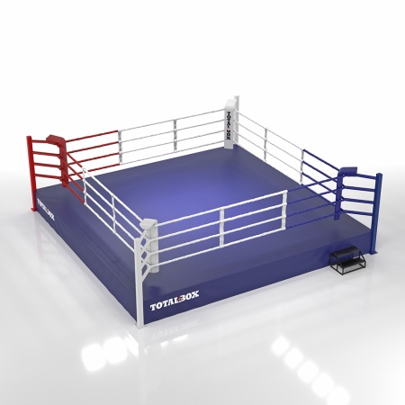 Купить Ринг боксерский Totalbox на помосте 0,5 м, 6х6м, 5х5м в Благовещенске 