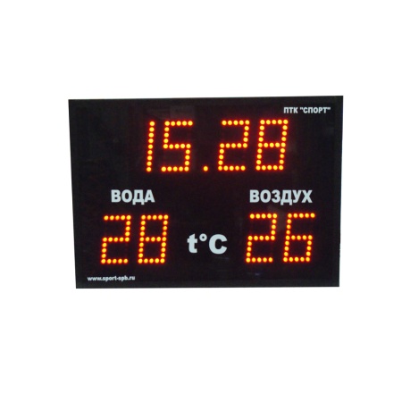 Купить Часы-термометр СТ1.13-2t для бассейна в Благовещенске 