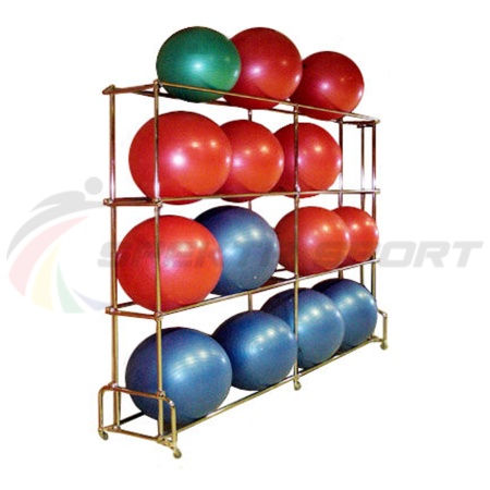 Купить Стеллаж для гимнастических мячей 16 шт в Благовещенске 