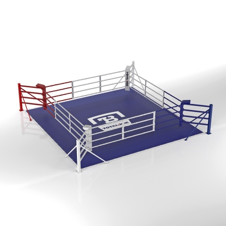 Купить Ринг боксерский напольный Totalbox на упорах 6х6м в Благовещенске 