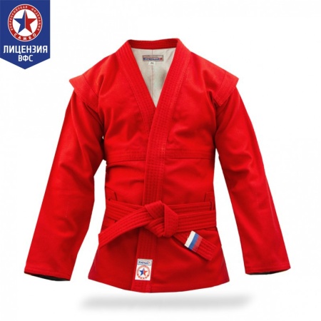 Купить Куртка для самбо "Атака" ВФС (подкладка, пояс)  р 36-48 в Благовещенске 