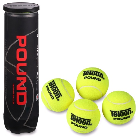 Купить Мяч для большого тенниса Teloon 828Т Р4  (4 шт) в Благовещенске 