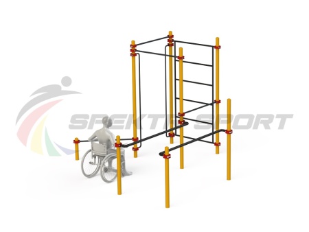 Купить Спортивный комплекс для инвалидов-колясочников WRK-D18_76mm в Благовещенске 
