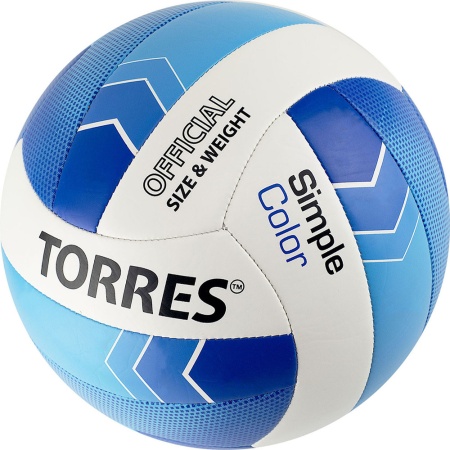 Купить Мяч волейбольный Torres Simple Color любительский р.5 в Благовещенске 